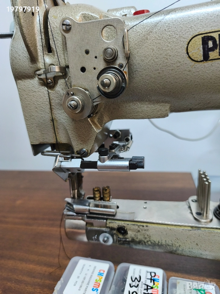 Троен транспорт Pfaff 335 - ръкавна шевна машина. , снимка 1
