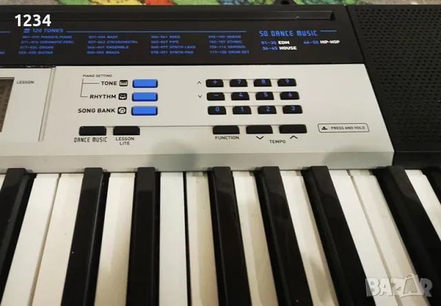 синтезатор клавир CASIO CTK-1550 с 5 октави и плътни клавиши, снимка 7 - Синтезатори - 47248227