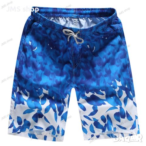 Мъжки плажни къси панталони с анимационни райета, 9цвята , снимка 3 - Къси панталони - 45480405