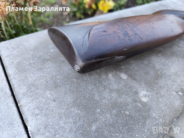 Автентична капсулна дамаскова пушка, снимка 7 - Антикварни и старинни предмети - 52788340