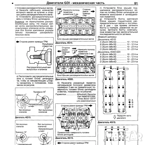 Mitsubishi Lancer -Две ръководства за ремонт и техн.обслужване /на CD/, снимка 16 - Специализирана литература - 49378027