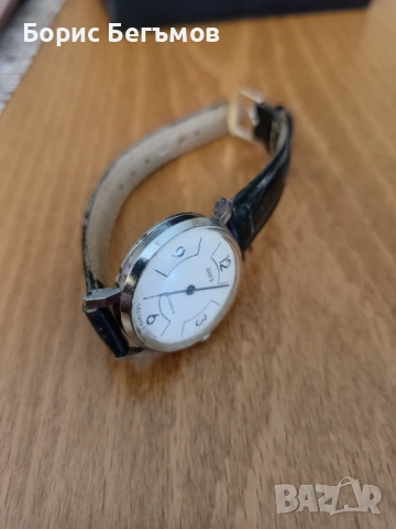 Дамски винтидж часовник Заря, снимка 6 - Дамски - 53265690