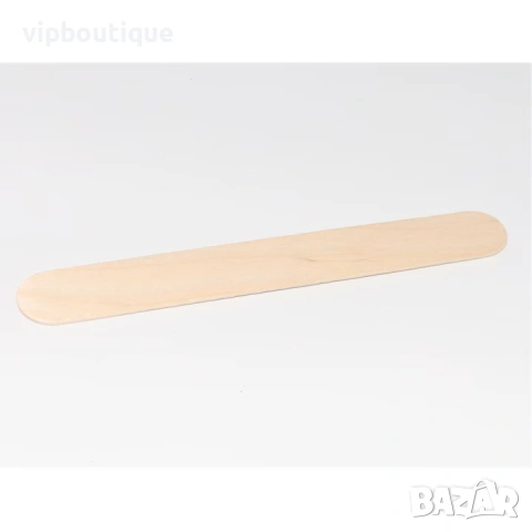 Дървени големи шпатули за кола маска 100 бр., снимка 2 - Друго оборудване - 53804382