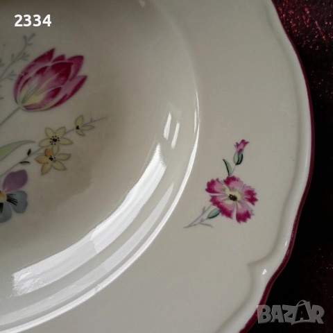 Български порцеланови чинии , снимка 7 - Други ценни предмети - 51482383