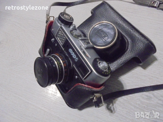 № 8472 Стар фотоапарат FED-5  , снимка 7 - Други ценни предмети - 53250001