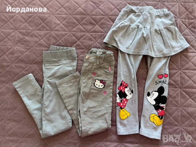 ЛОТ дрехи за момиче размер 110/116 блузи, клинове, снимка 5 - Детски комплекти - 51920609