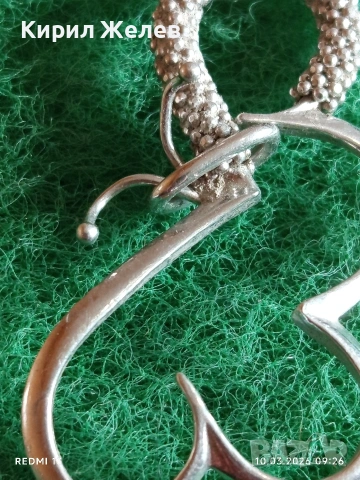 Марково сребърно Арт бижу GANEZZI майсторска изработка 54209, снимка 7 - Колиета, медальони, синджири - 53777204