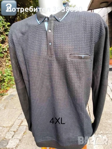 Мъжки ризи и жилетки - гигантски размери 6XL, 5XL, 4XL, 3XL, снимка 2 - Тениски - 50978118