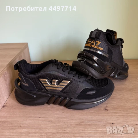 Emporio Armani Мъжки обувки, снимка 2 - Спортно елегантни обувки - 50600742