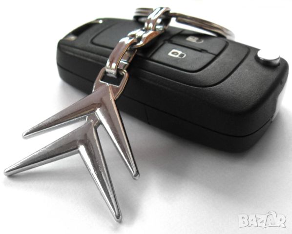 Автомобилен метален ключодържател / за Citroen Ситроен / стилни елегантни авто аксесоари, снимка 1 - Аксесоари и консумативи - 45668069