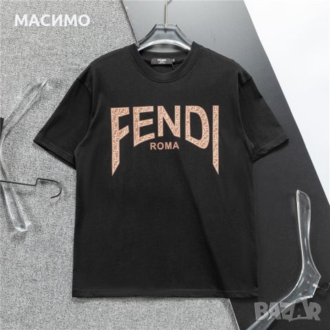 мъжки тениски Fendi Roma къс ръкав , дрехи , блуза, снимка 3 - Тениски - 45328362