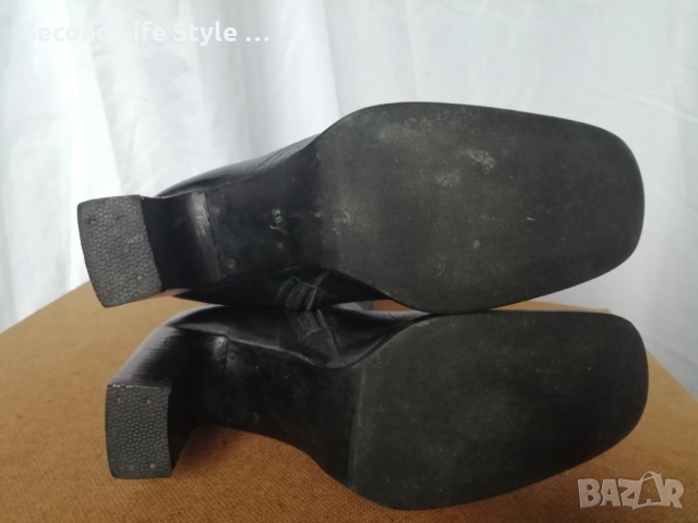 №38 дамски боти ботуши естествена кожа GIANNA, снимка 14 - Дамски ботуши - 52990621