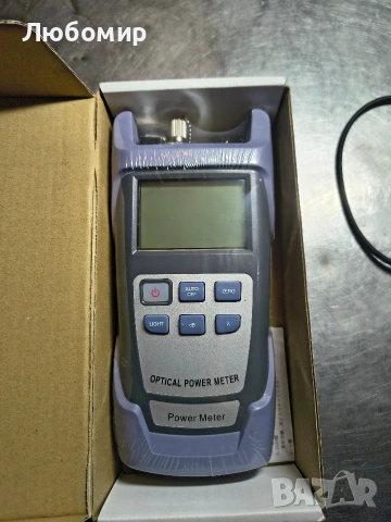 Kadimendium Оптичен измервател на мощност 850nm до 1625nm Тестер за оптични кабели , снимка 2 - Друга електроника - 53215067