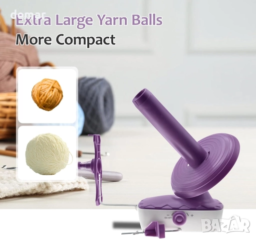 Електрическа навиваща машина за прежда с двойна пружина JAOGAUS, снимка 2 - Други стоки за дома - 51757038