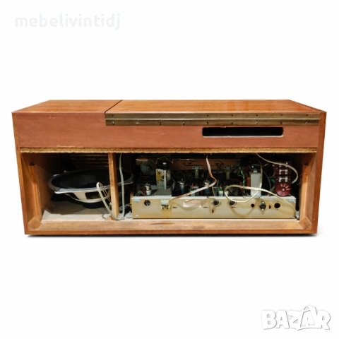 Ретро радиограмофон Rema 2080 Phono, снимка 3 - Антикварни и старинни предмети - 53762953