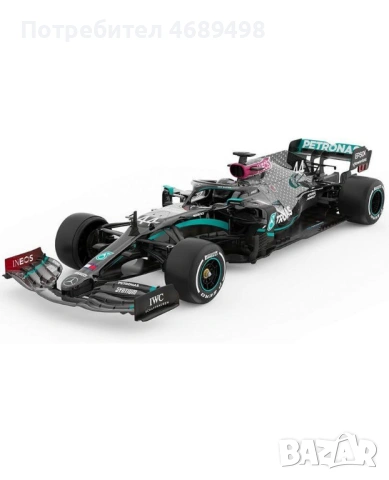 RASTAR кола Mercedes-AMG F1 W11 EQ Performance – радиоуправляема, мащаб 1:18, снимка 3 - Коли, камиони, мотори, писти - 53604635