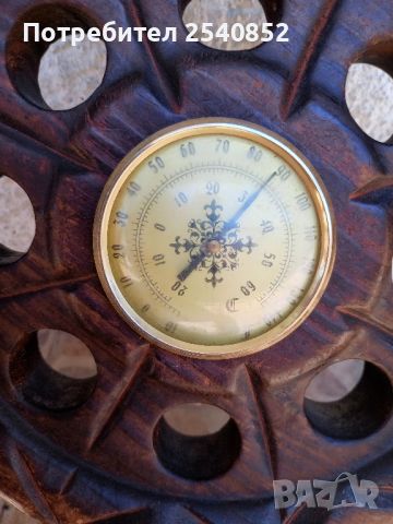 Vintage термометър щурвал , снимка 6 - Антикварни и старинни предмети - 46416450