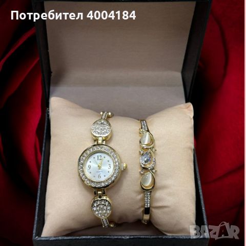 Дамски Часовник+ Гривна , снимка 4 - Дамски - 45224560