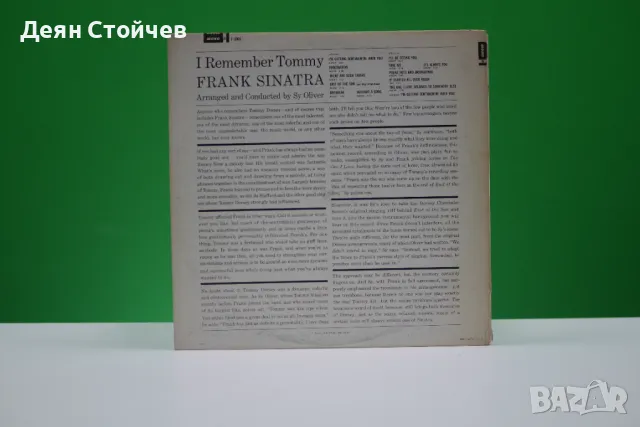 Грамофонна плоча- Frank Sinatra-I Remember Tommy..., снимка 2 - Грамофонни плочи - 47012804