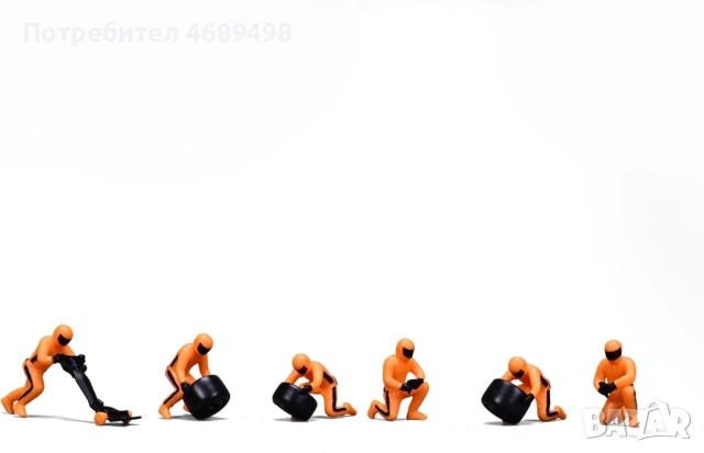 F1 Pit Stop сет 1:43 McLaren MCL38 – Lando Norris, снимка 4 - Колекции - 52869302