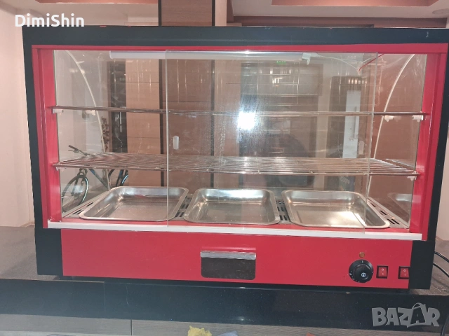 Професионална, електрическа, топла витрина, снимка 3 - Витрини - 53823872