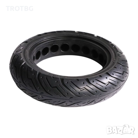 Плътна гума 10x2.5 60/70-6.5 за Ninebot Max G30, Xiaomi Mi4 Pro 2nd Gen и Zero 10 / 10X