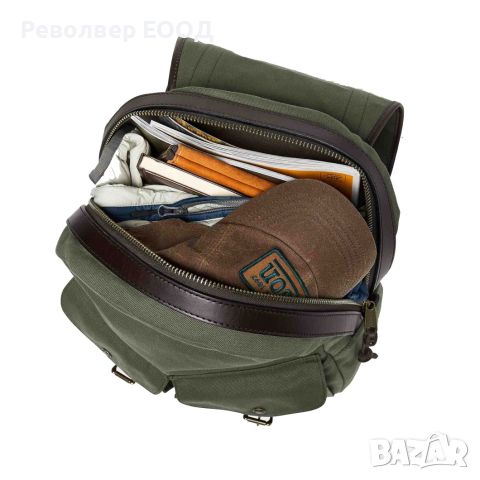 Раница Filson - Large, в цвят Otter green, снимка 4 - Екипировка - 45281906