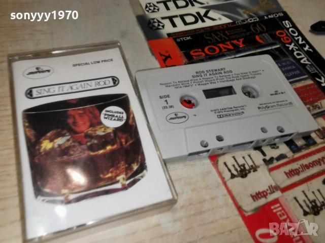 ROD STEWART 2401262322, снимка 11 - Аудио касети - 53215918