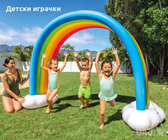 Надуваема пръскалка Дъга INTEX, 