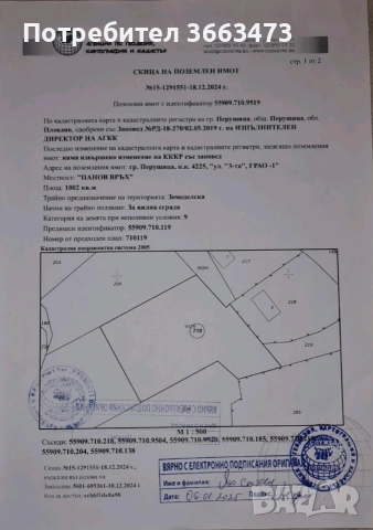 Заменям парцели в Пастуша - Перущица, за автомобил(и). , снимка 5 - Автомобили и джипове - 53460807