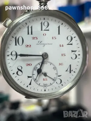 Джобен часовник Longines, снимка 3 - Джобни - 50295947