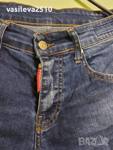 Dsquared2 оригинални дамски дънки , снимка 4 - Дънки - 52548097