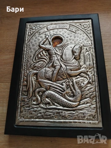Икона на Свети Георги , снимка 4 - Колекции - 51175279