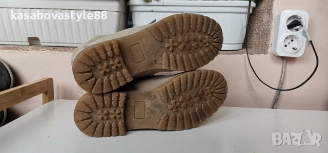 Ботуши Tamaris 39 Естествена кожа и велур , снимка 17 - Дамски ботуши - 52907327