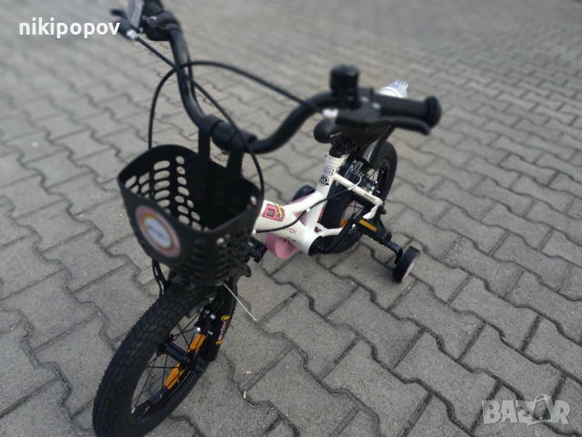 BYOX Велосипед 14" ROBO бял, снимка 10 - Велосипеди - 53759134