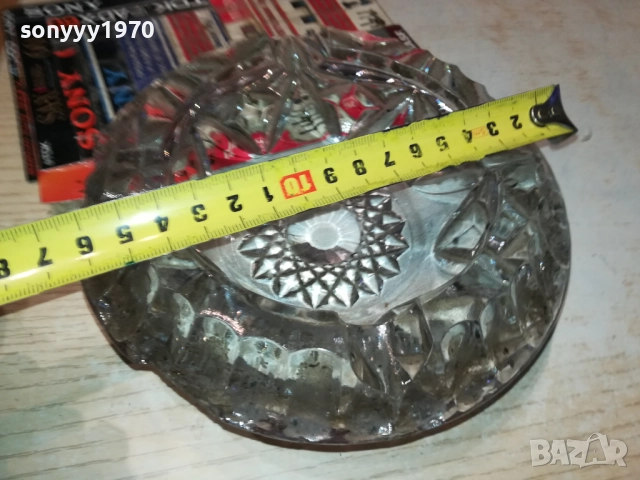 ПЕПЕЛНИК-ГОЛЯМ МАСИВЕН 16Х5СМ 2109251939, снимка 8 - Колекции - 51788914