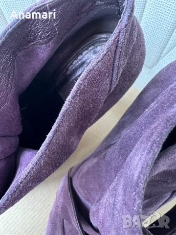 Велурени боти Diesel, снимка 8 - Дамски боти - 54088358