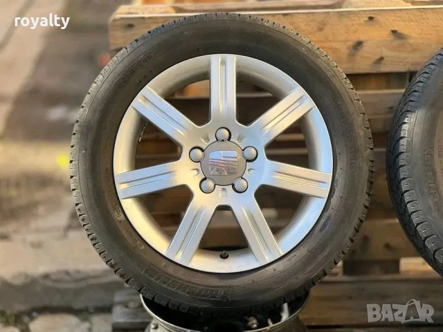 5х112 16 Джанти Оригинални Seat Altea Leon Toledo Сеат 5x112 Също подходящи за Audi A3, Skoda Octavi, снимка 2 - Аксесоари и консумативи - 52809582