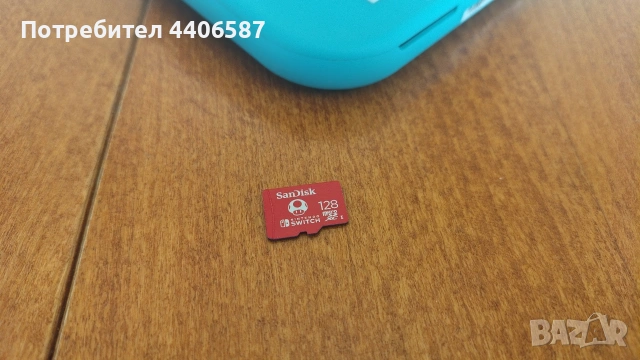 Nintendo Switch Lite тюркоаз + 128 GB micro SD, снимка 2 - Nintendo конзоли - 53473328