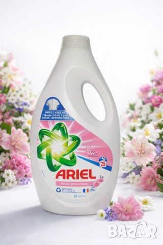 Ariel Fresh Sensations Cool Clean универсален течен перилен препарат  1.25 л. 25 пранета
