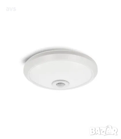 LED плафон кръгъл 18W PIR сензор 6000K VITO бял, снимка 1 - Полилеи - 48648167