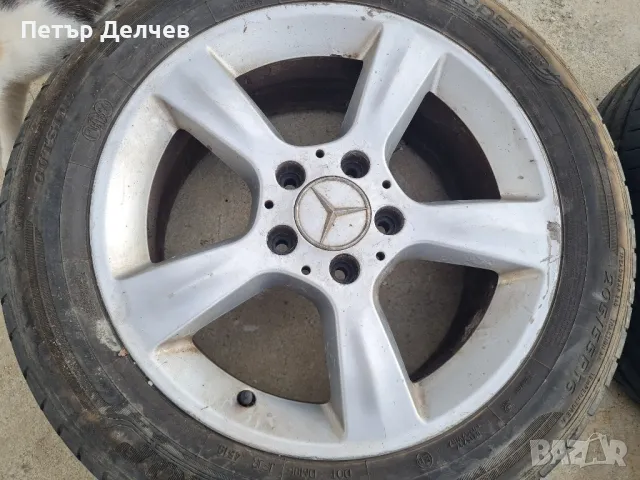 Джанти Mercedes W203 16 цола 7j et31, снимка 5 - Гуми и джанти - 48923347