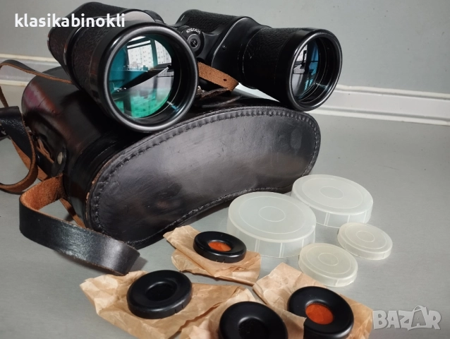ТОП НОВ Съветски Бинокъл-БПВ1 7х50-MADE IN СССР, снимка 11 - Екипировка - 52823360