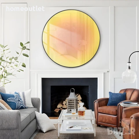 БЕЗПЛАТНА ДОСТАВКА Висококачествено стенно огледало, 50см NEUTYPECHIC A-MR01153, снимка 3 - Огледала - 50653816