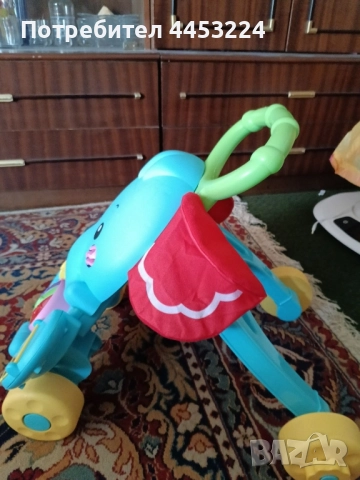 Детска проходилка, количка за бутане-пате и агънца за скачане, снимка 2 - Коли, камиони, мотори, писти - 51847126