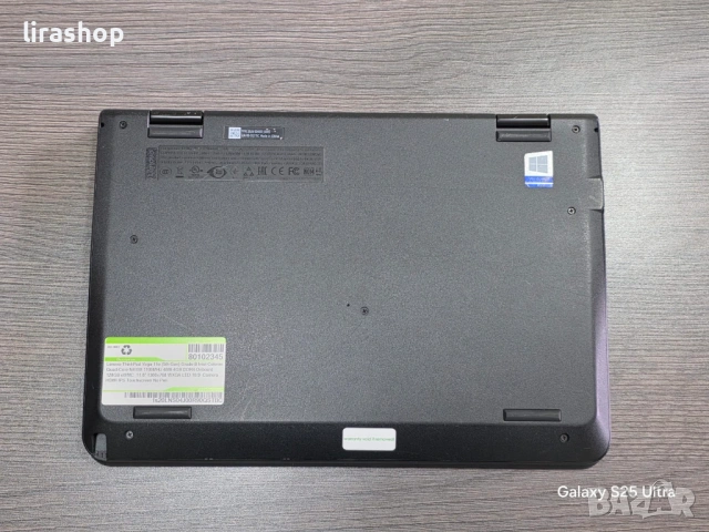 Промоция! Лаптоп / таблет 11.6" Lenovo ThinkPad Yoga 11e Тъчскрийн |Celeron N4100 / 4GB / 128GB , снимка 7 - Лаптопи за дома - 53898984