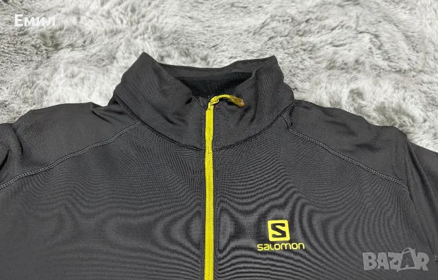 Мъжка горница Salomon Diacovery Micro Fleece Top, Размер XL, снимка 2 - Спортни дрехи, екипи - 47012762