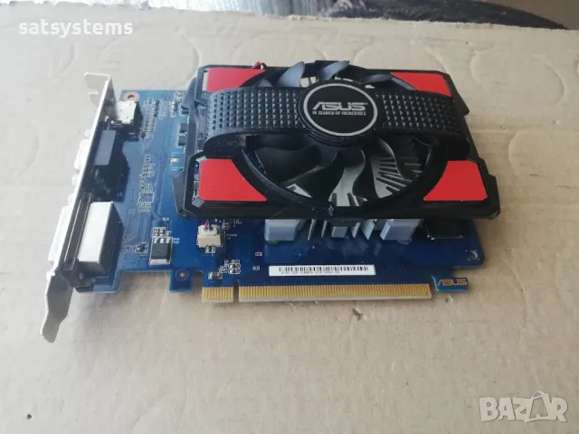  Видео карта NVidia GeForce Asus GT730 HDMI 2048MB GDDR3 128bit PCI-E, снимка 5 - Видеокарти - 47160784