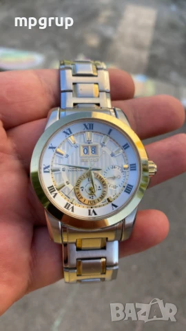 Продавам часовник SEIKO Premier Kinetic Perpetual Calendar, снимка 8 - Мъжки - 51393700