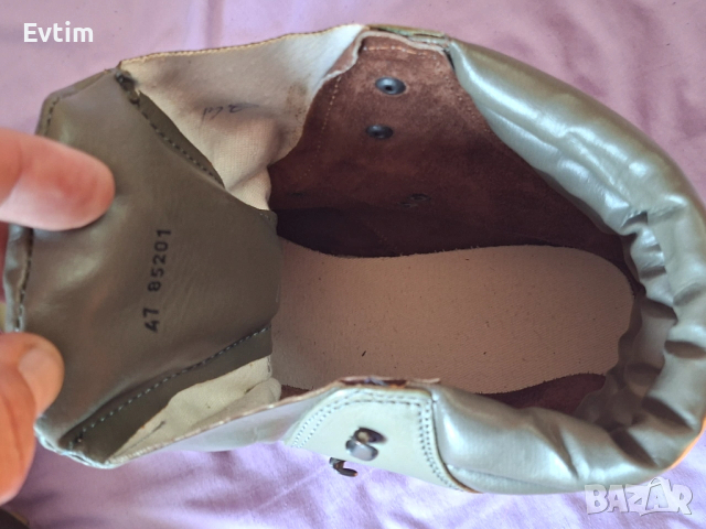 Dachstein Echt Leder Мъжки Зимни Чисто Нови Кожени Обувки Номер 47/US-12,5. , снимка 10 - Мъжки боти - 53844026